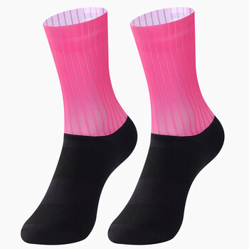 New Bike Team Aero Socks Seamless Αντιολισθητικές κάλτσες ποδηλασίας Κάλτσες ποδηλάτου δρόμου Κάλτσες ποδηλάτου εξωτερικού χώρου Αθλητικές κάλτσες συμπίεσης ποδηλάτων