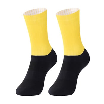 New Bike Team Aero Socks Seamless Αντιολισθητικές κάλτσες ποδηλασίας Κάλτσες ποδηλάτου δρόμου Κάλτσες ποδηλάτου εξωτερικού χώρου Αθλητικές κάλτσες συμπίεσης ποδηλάτων