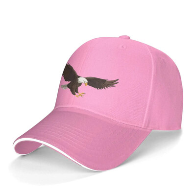 Eagle Baseball Cap Šešir Kamiondžija Kape za sunčanje Sportske kape za trčanje za tinejdžere Muškarci Žene Unisex Dnevni Sport Ružičasta