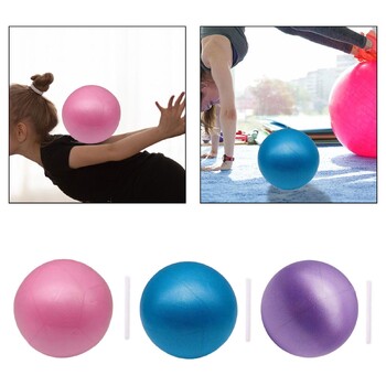 Small Pilates Ball PVC 15cm Anti Burst Fitness Ball Gymnastics Yoga Ball για