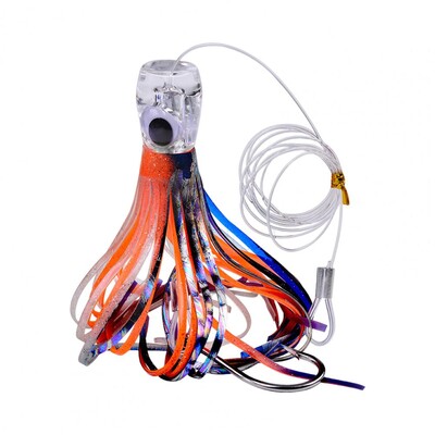 Nalucă de pescuit 23cm/96g Barcă de mare Pescuit cu rână moale Caracatiță Calamar Momeală Momeală Apă de mare Pescuit Moale Calamar Momeală