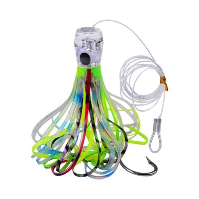 Nalucă de pescuit 23cm/96g Barcă de mare Pescuit cu rână moale Caracatiță Calamar Momeală Momeală Apă de mare Pescuit Moale Calamar Momeală