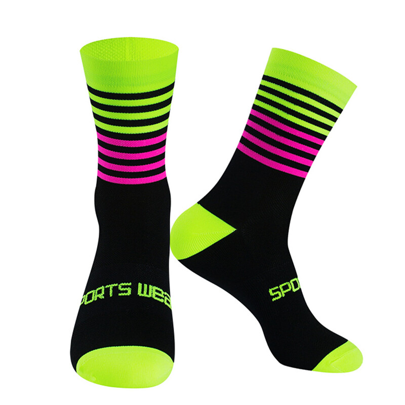 Profesionalne biciklističke čarape visoke kvalitete, muškarci, žene, košarka, nogomet, nogomet, trčanje, bicikl, biciklističke sportske čarape