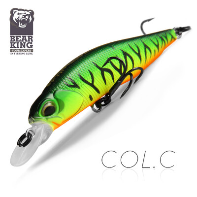 BEARKING 63mm 5g Hot SP mamci za ribolov, profesionalne UV boje, ručica za minnow, magnetni sustav težine, model vobler mamac s radilicom