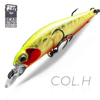 BEARKING 63mm 5g Hot SP mamci za ribolov, profesionalne UV boje, ručica za minnow, magnetni sustav težine, model vobler mamac s radilicom