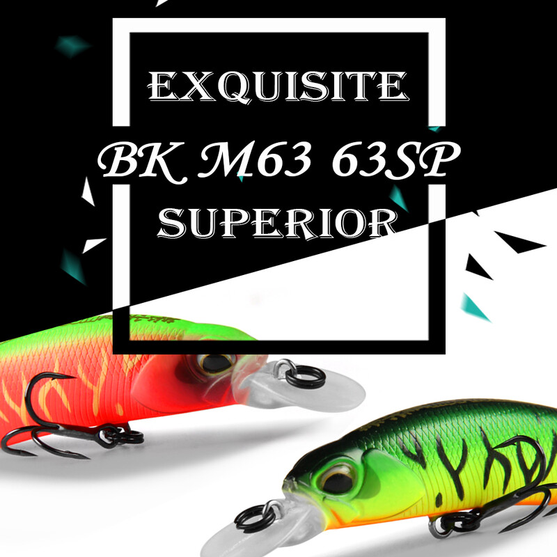 BEARKING 63mm 5g Hot SP mamci za ribolov, profesionalne UV boje, ručica za minnow, magnetni sustav težine, model vobler mamac s radilicom