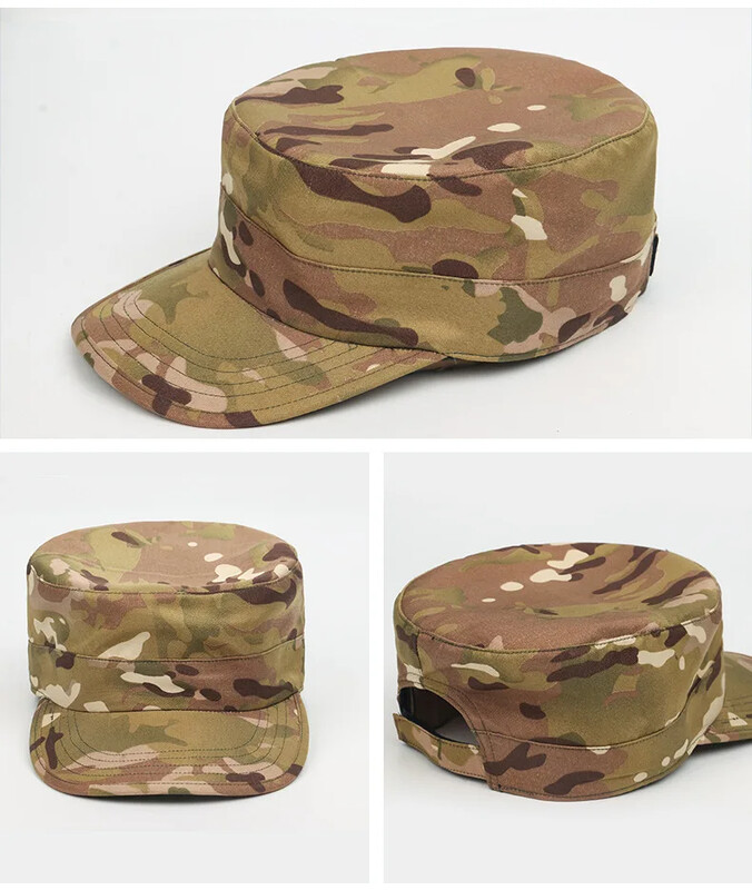 Taktička kapa Lovački šeširi Muški Kamuflažni Sport na otvorenom Penjanje Ribolov Planinarski Šešir Paintball Airsoft Trening Kamuflažne bejzbol kape