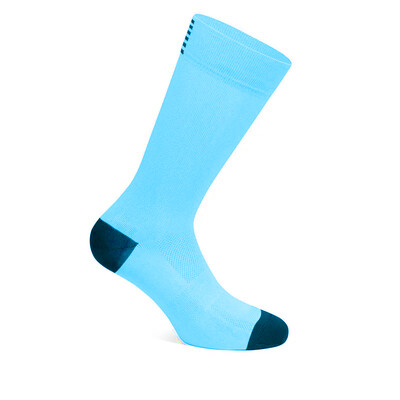 Kvalitné čistofarebné ponožky na cyklistiku a beh, priedušné športové ponožky absorbujúce pot pre mužov a ženy