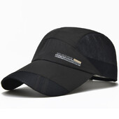 Športová rýchloschnúca čiapka, vonkajšia opaľovacia krémová baseballová čiapka, nastaviteľná letná čiapka, sieťovaná, priedušná, rýchloschnúca, pre mužov a ženy, bežecké čiapky