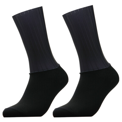 Protuklizne silikonske bešavne aero čarape Nove ljetne prozračne biciklističke čarape Muškarci Žene Cestovni bicikl Calcetines Ciclismo