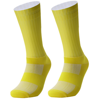 Protuklizne silikonske bešavne aero čarape Nove ljetne prozračne biciklističke čarape Muškarci Žene Cestovni bicikl Calcetines Ciclismo