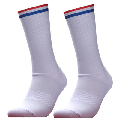 Protuklizne silikonske bešavne aero čarape Nove ljetne prozračne biciklističke čarape Muškarci Žene Cestovni bicikl Calcetines Ciclismo