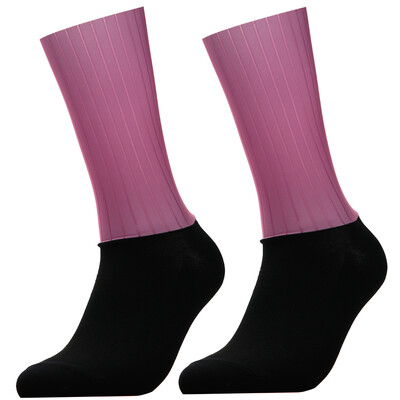 Protuklizne silikonske bešavne aero čarape Nove ljetne prozračne biciklističke čarape Muškarci Žene Cestovni bicikl Calcetines Ciclismo