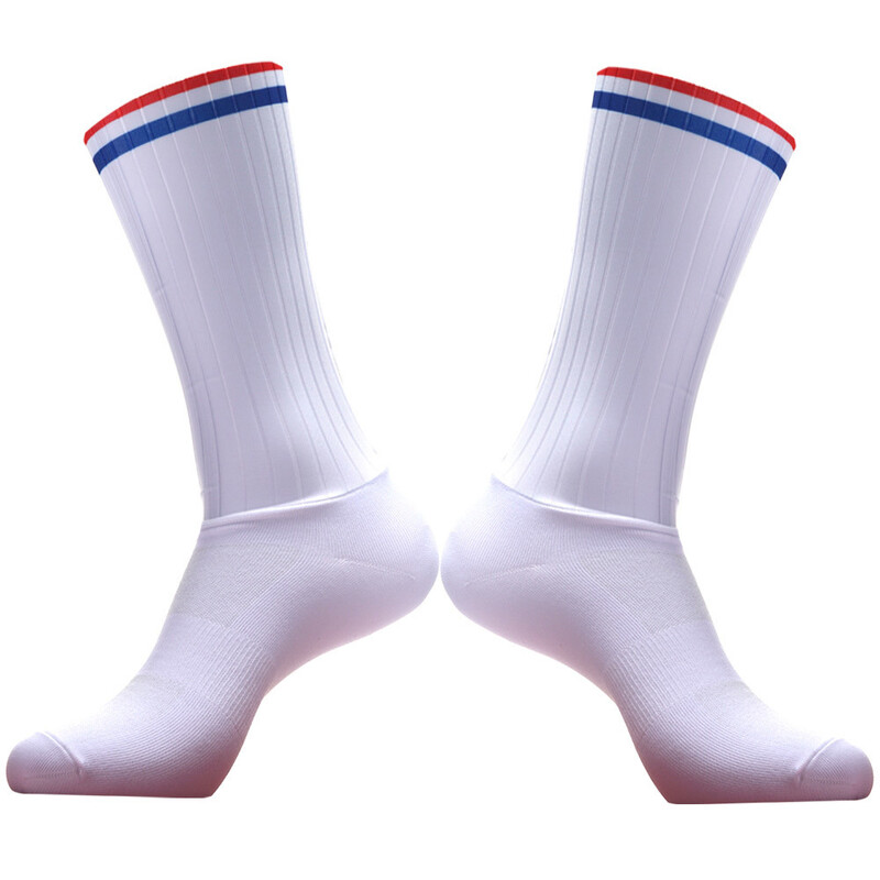 Protuklizne silikonske bešavne aero čarape Nove ljetne prozračne biciklističke čarape Muškarci Žene Cestovni bicikl Calcetines Ciclismo