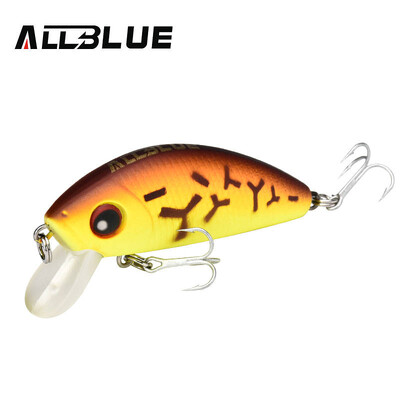 ALLBLUE New Legend Minnow 44 mm tonući plutajući mini vobler mamac za pecanje Umjetni tvrdi mamac Pribor za pecanje Pastrve Crankbait