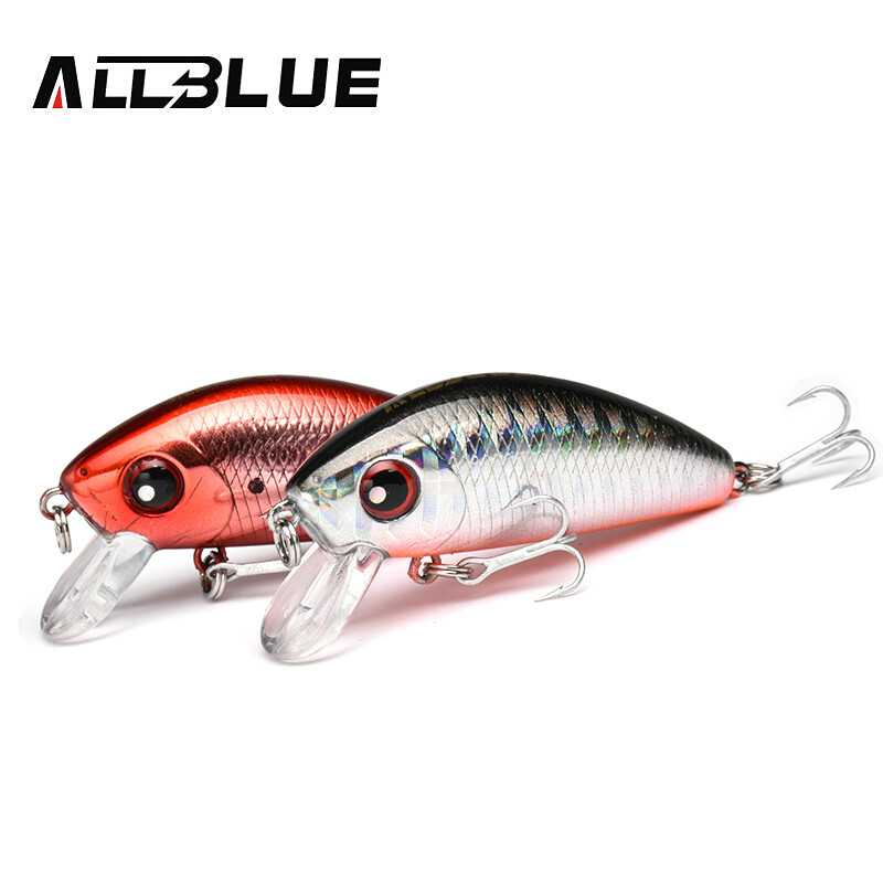 ALLBLUE New Legend Minnow 44 mm tonući plutajući mini vobler mamac za pecanje Umjetni tvrdi mamac Pribor za pecanje Pastrve Crankbait