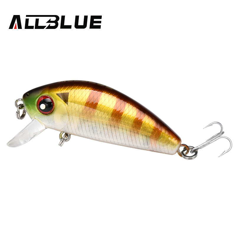 ALLBLUE New Legend Minnow 44 mm tonući plutajući mini vobler mamac za pecanje Umjetni tvrdi mamac Pribor za pecanje Pastrve Crankbait