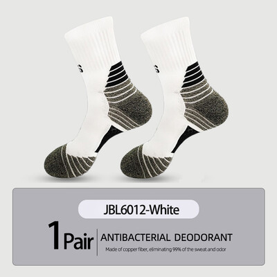 Dezodorans Nano bakrene sportske čarape za muškarce Antibakterijske košarkaške penjačke čarape Ljetne kompresijske MTB Biciklizam Biciklizam Trčanje