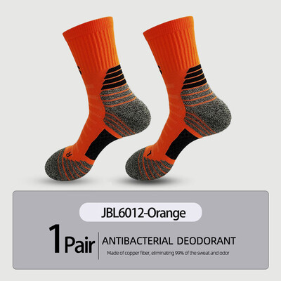 Dezodorans Nano bakrene sportske čarape za muškarce Antibakterijske košarkaške penjačke čarape Ljetne kompresijske MTB Biciklizam Biciklizam Trčanje