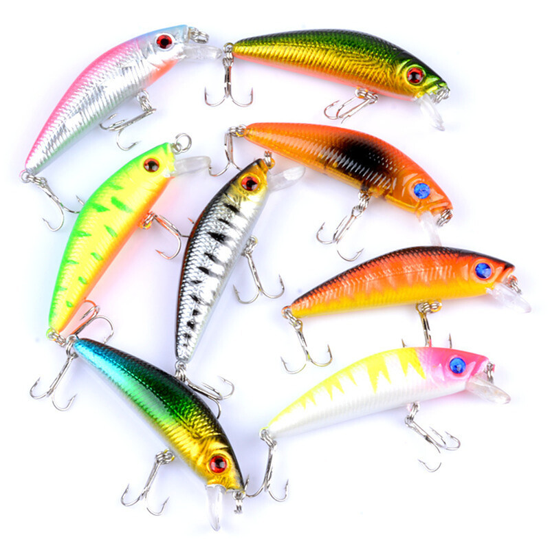 1 kom Sporo tonuća mamac za pecanje Minnow Trolling Umjetni 7,9 g 7 cm Kvalitetni tvrdi mamac Štuka Peche Bass vobleri Crankbait pribor