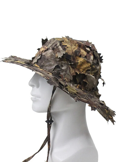 Lovačka kapa 3D Leaves Snapback Šešir za sunce Ribolov Planinarenje Kampiranje Ljeto Gorras muška bejzbolska kapa za sportove na otvorenom Paintball Airsoft