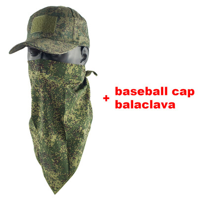 Mască de camuflaj Pălărie Şapcă de baseball Beroi Skullies Şapcă tricotată Hip Hop unisex Şapcă elastică în aer liber Şapcă de baseball