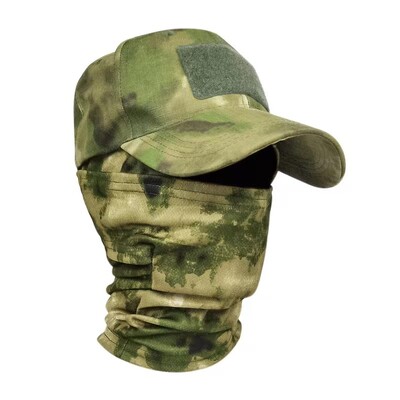 Mască de camuflaj Pălărie Şapcă de baseball Beroi Skullies Şapcă tricotată Hip Hop unisex Şapcă elastică în aer liber Şapcă de baseball
