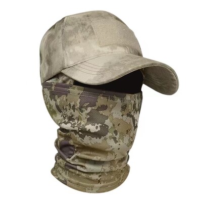Mască de camuflaj Pălărie Şapcă de baseball Beroi Skullies Şapcă tricotată Hip Hop unisex Şapcă elastică în aer liber Şapcă de baseball
