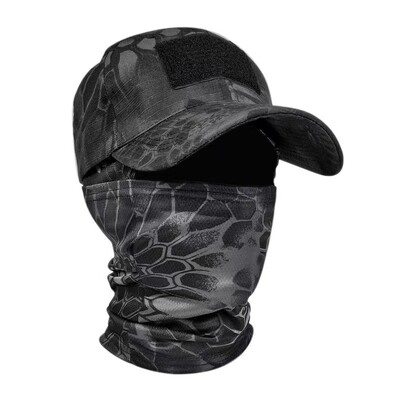 Mască de camuflaj Pălărie Şapcă de baseball Beroi Skullies Şapcă tricotată Hip Hop unisex Şapcă elastică în aer liber Şapcă de baseball