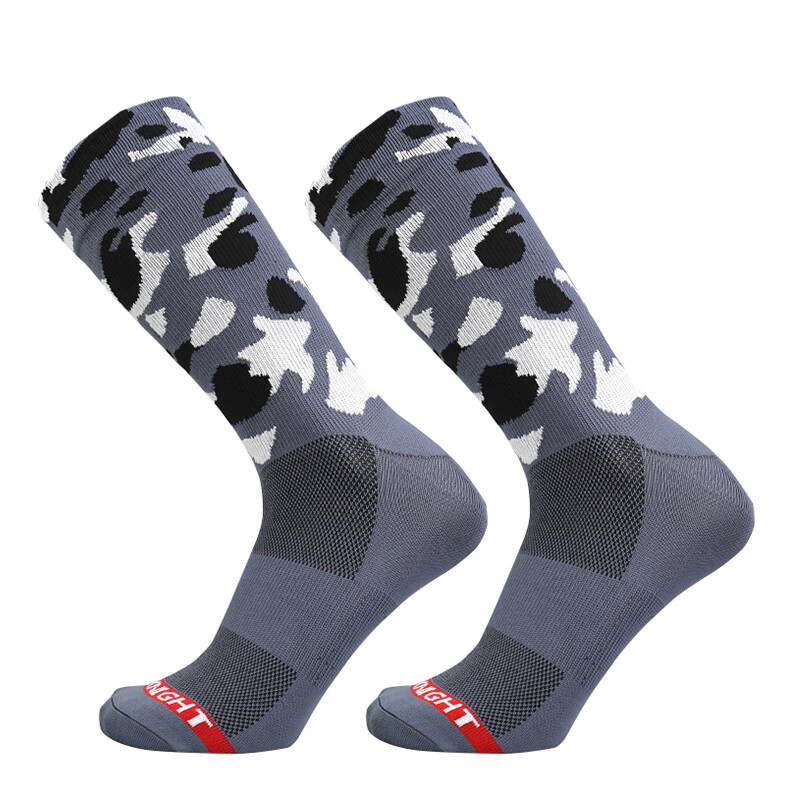 Sportske vanjske kamuflažne biciklističke čarape Muške čarape za brdski kompresijski bicikl za skijaško trčanje Army Green Calcetines Ciclismo