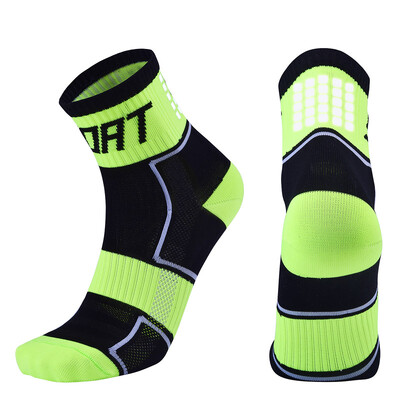 Ženske reflektirajuće čarape za trčanje Čarape za noćni biciklizam Muške prozračne neklizajuće sportske čarape za vanjsku košarku, nogomet, bicikl