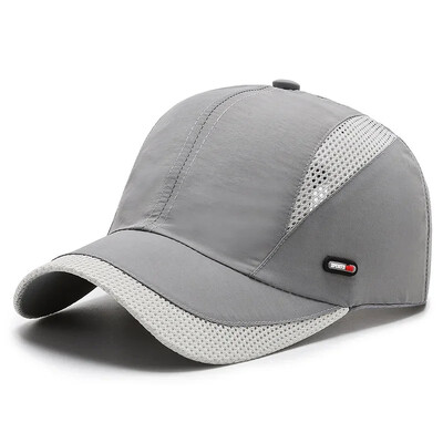 Četri gadalaiki sporta beisbola cepures vīriešiem sievietēm ātri žūstoša, elpojoša, sieta saules cepure ikdienai, regulējama āra sporta skriešanas dāvana