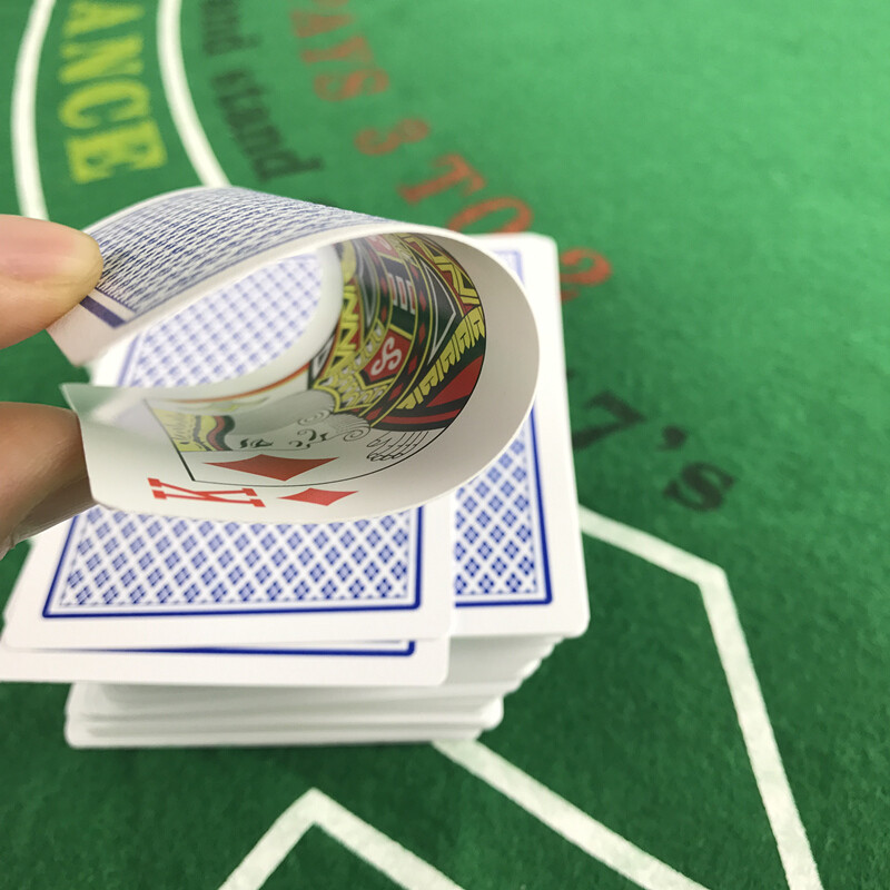 2 KOM/Lot Baccarat Texas Hold'em plastične igraće karte otporne na habanje Vodootporne poker kartice Bridge poker igra Yernea