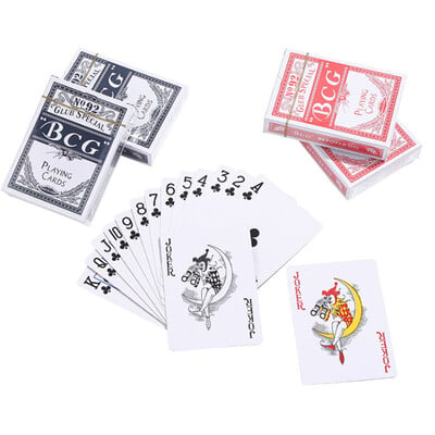 Cărți de joc rezistente la apă Deck de joc de poker din plastic Pachet de poker din folie Cărți magice Card PVC Colecție de cadouri Jocuri de noroc