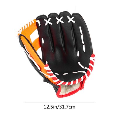 Vaikų sportinės beisbolo pirštinės lauko mušimo pirštinės Softbolo treniruočių įranga beisbolo kumštinės treniruotės varžybų pirštinių įranga