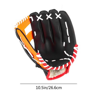 Vaikų sportinės beisbolo pirštinės lauko mušimo pirštinės Softbolo treniruočių įranga beisbolo kumštinės treniruotės varžybų pirštinių įranga