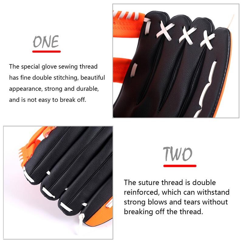 Vaikų sportinės beisbolo pirštinės lauko mušimo pirštinės Softbolo treniruočių įranga beisbolo kumštinės treniruotės varžybų pirštinių įranga