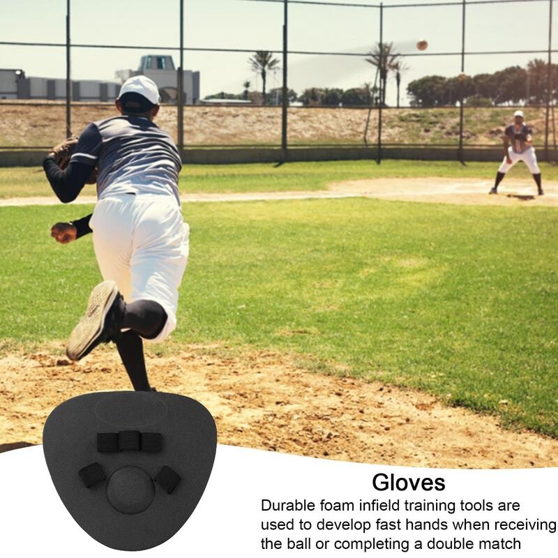 1 pora beisbolo pirštinių, lengvų, minkštų jaunimo Softbolo pirštinių beisbolo treniruočių įranga, skirta treniruotėms komandoje