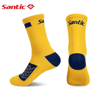 Santic biciklističke sportske čarape za vanjske MTB biciklističke sportske prozračne čarape, udobne, upijaju znoj, otporne na habanje, uniseks