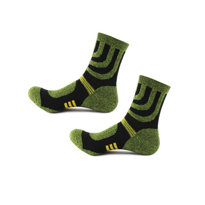 Muške frotirne čarape jesen zima sportovi na otvorenom trčanje biciklizam maraton kampiranje treking ragbi čarape