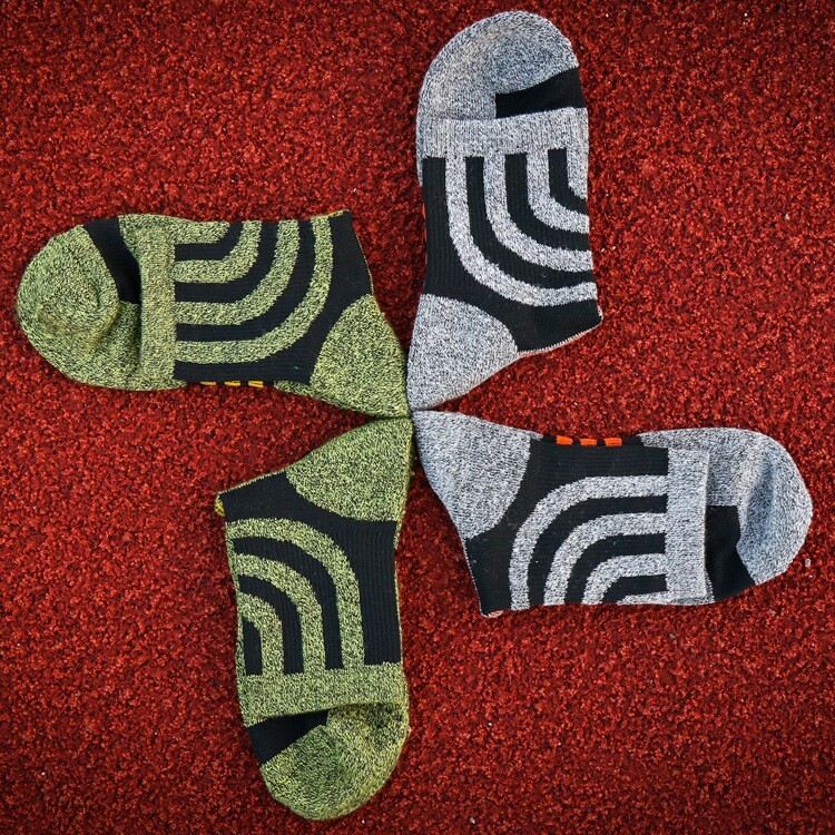 Muške frotirne čarape jesen zima sportovi na otvorenom trčanje biciklizam maraton kampiranje treking ragbi čarape