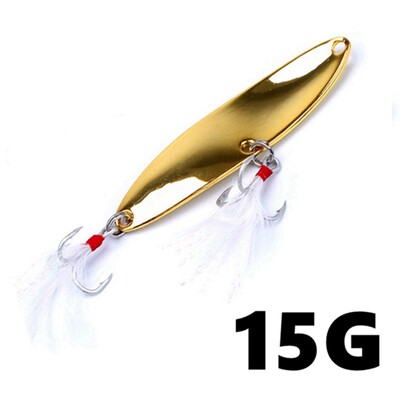 10G 15G 20G 25G Metalne žlice za ribolov Mamci za tonuće Mamci za trolanje Spin Bait Pero Visokotonac Udica Šljokice Tvrdi mamci Mamac za slanu vodu