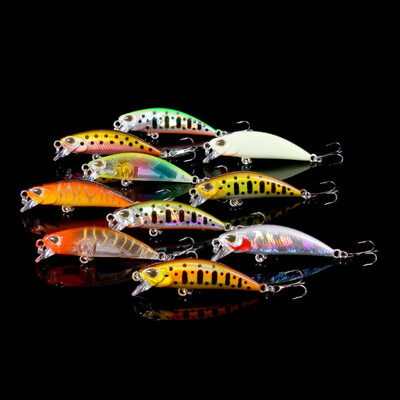5 ks Mino Creek Goluya Bait 5cm 5g Micro-objekt Cast nočné svetlo ponorené Xiaomi Rock Tremble pomaly sa potápajúce mŕtve mušky Bait