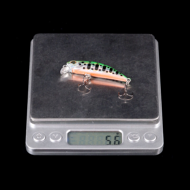 5 kom Mino Creek Goluya mamac 5 cm 5 g Mikroobjekt Cast Night Light Potopljen Xiaomi Rock Tremble Slow Sinking Dead Fly Bait