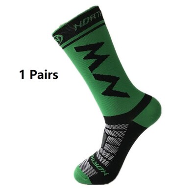 1/6 pari visokokvalitetnih prozračnih sportskih čarapa prikladnih za trčanje, brdski biciklizam i sportske čarape na otvorenom za muškarce i žene