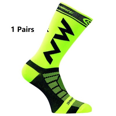 1/6 pari visokokvalitetnih prozračnih sportskih čarapa prikladnih za trčanje, brdski biciklizam i sportske čarape na otvorenom za muškarce i žene
