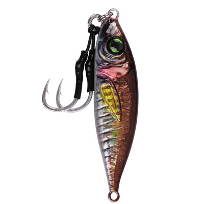 Metalne šablone za spori ribolov Luminous Slow Jigging Lure 80/120/150/200g Casting Slana morska kirnja Tuna Trolling mamac žlica za pecanje