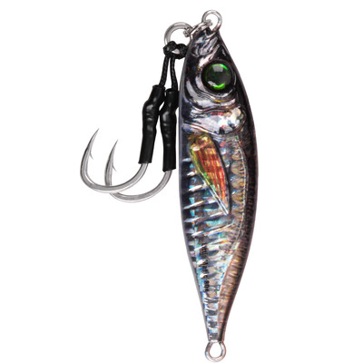 Metalne šablone za spori ribolov Luminous Slow Jigging Lure 80/120/150/200g Casting Slana morska kirnja Tuna Trolling mamac žlica za pecanje