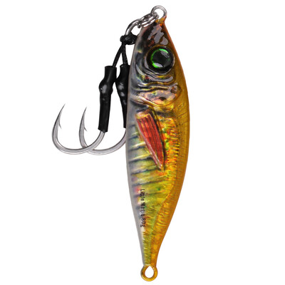 Metalne šablone za spori ribolov Luminous Slow Jigging Lure 80/120/150/200g Casting Slana morska kirnja Tuna Trolling mamac žlica za pecanje