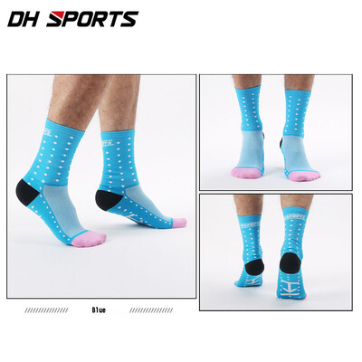 Dh sportske ženske performanse Mtb biciklističke čarape Guy Funky cestovni bicikl Najlonske pruge Biciklističke čarape za trčanje Crazy Dot Brdski bicikl